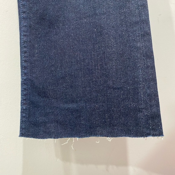 Miss Me Megan Dark Blue Low cut Stretch Denim Bootcut Flap Jeans 28 - Picture 4 of 15